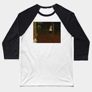 Hide and Seek by William Merritt Chase Baseball T-Shirt